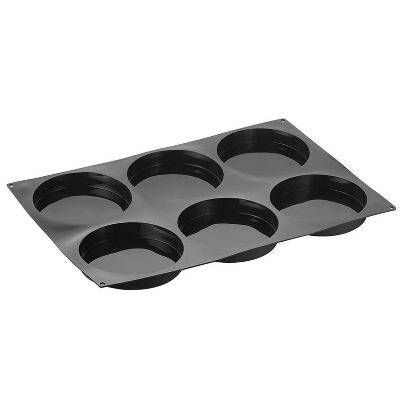 180mm x 30mm Silicone Mold Insert, 6 Cavities R761