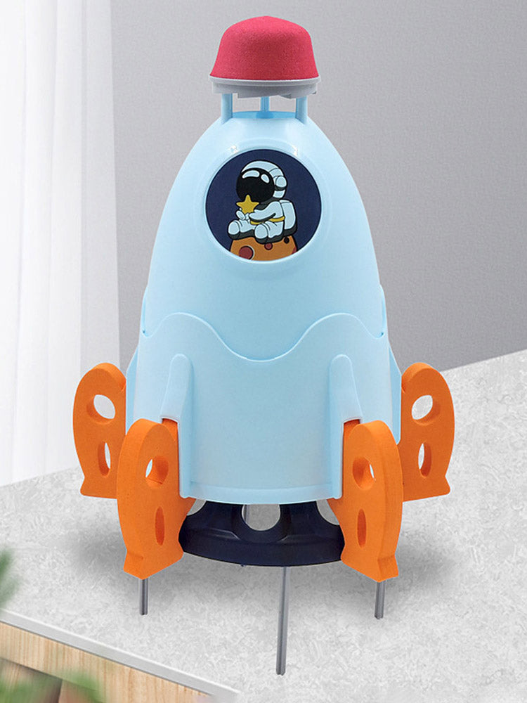 Blue Plastic Rocket Sprinkler Toy L610