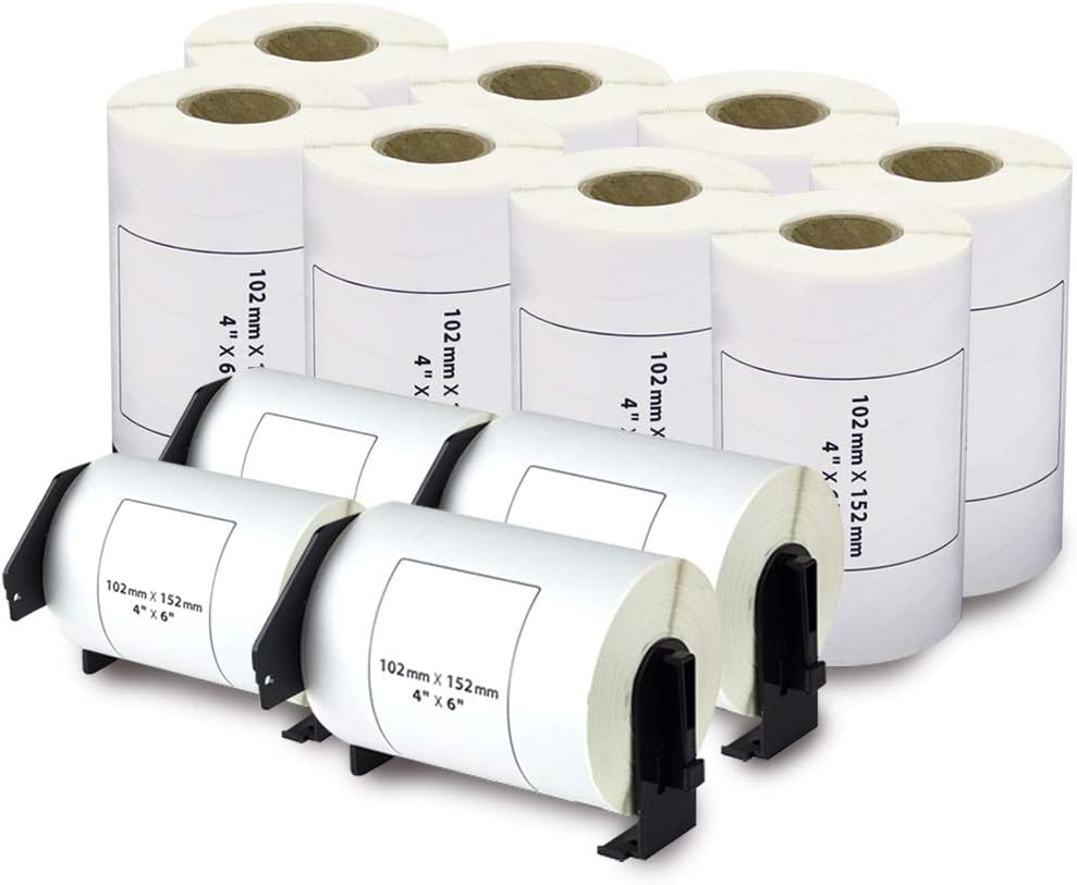 Shipping Labels 4 x 6 inch 12 Rolls 2400 Labels N281