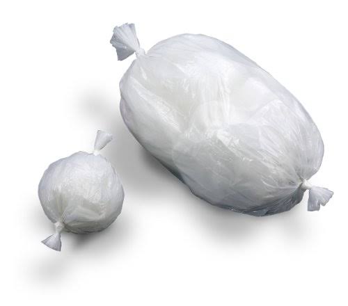 Clear 0.7 Mil Polyethylene Continuous Waste Can Liner C26988