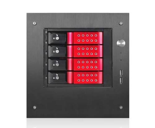 Compact 4X 3.5x22 Hotswap Trayless Mini-ITX Tower N74792