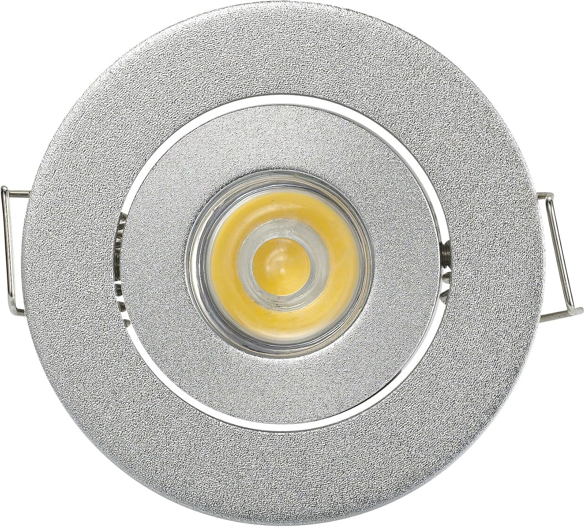 Pack of 10 3W Silver LED Downlight W429289