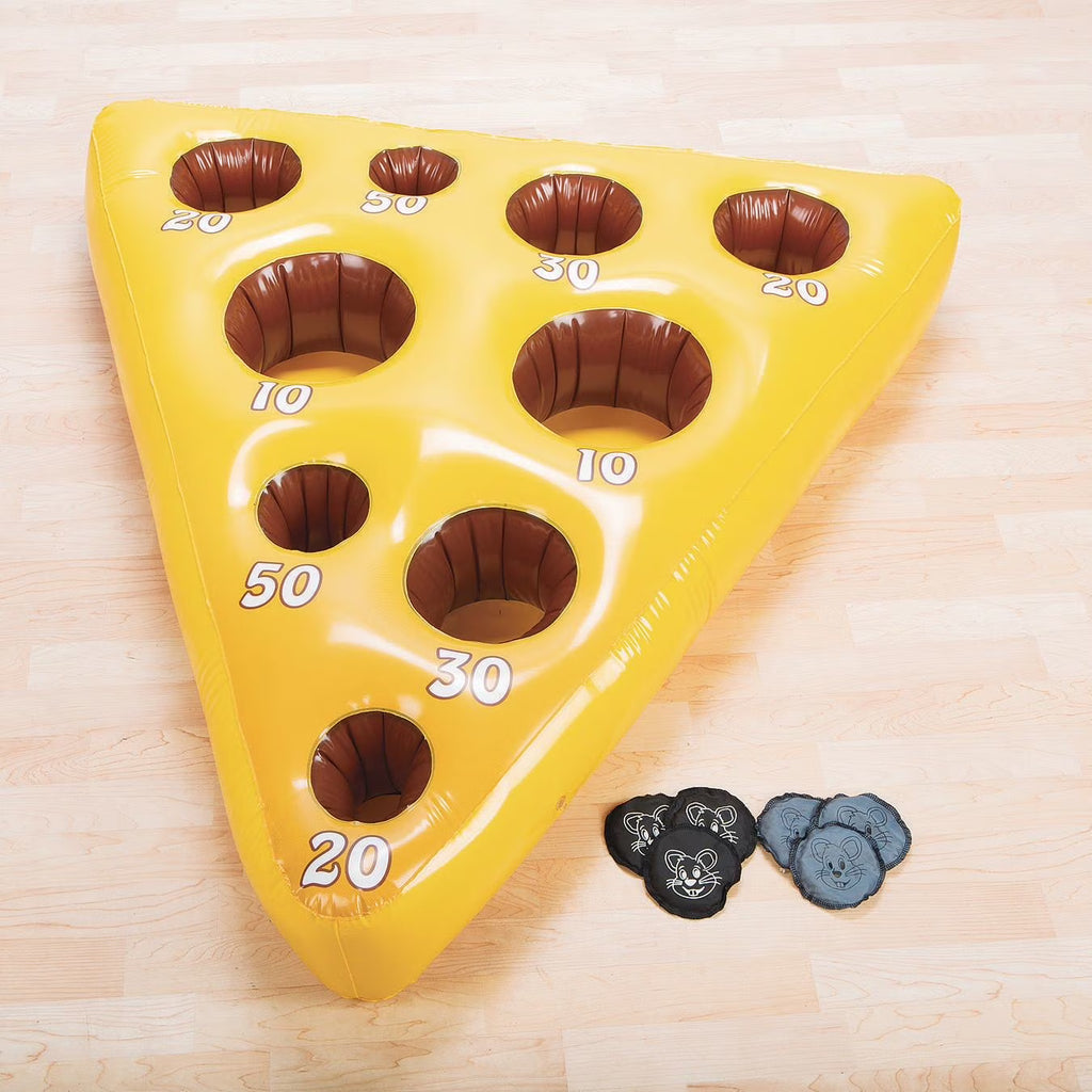 Inflatable Mouse and Cheese Toss Game G425