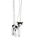 16 In. Black White Marionette Puppet D714029