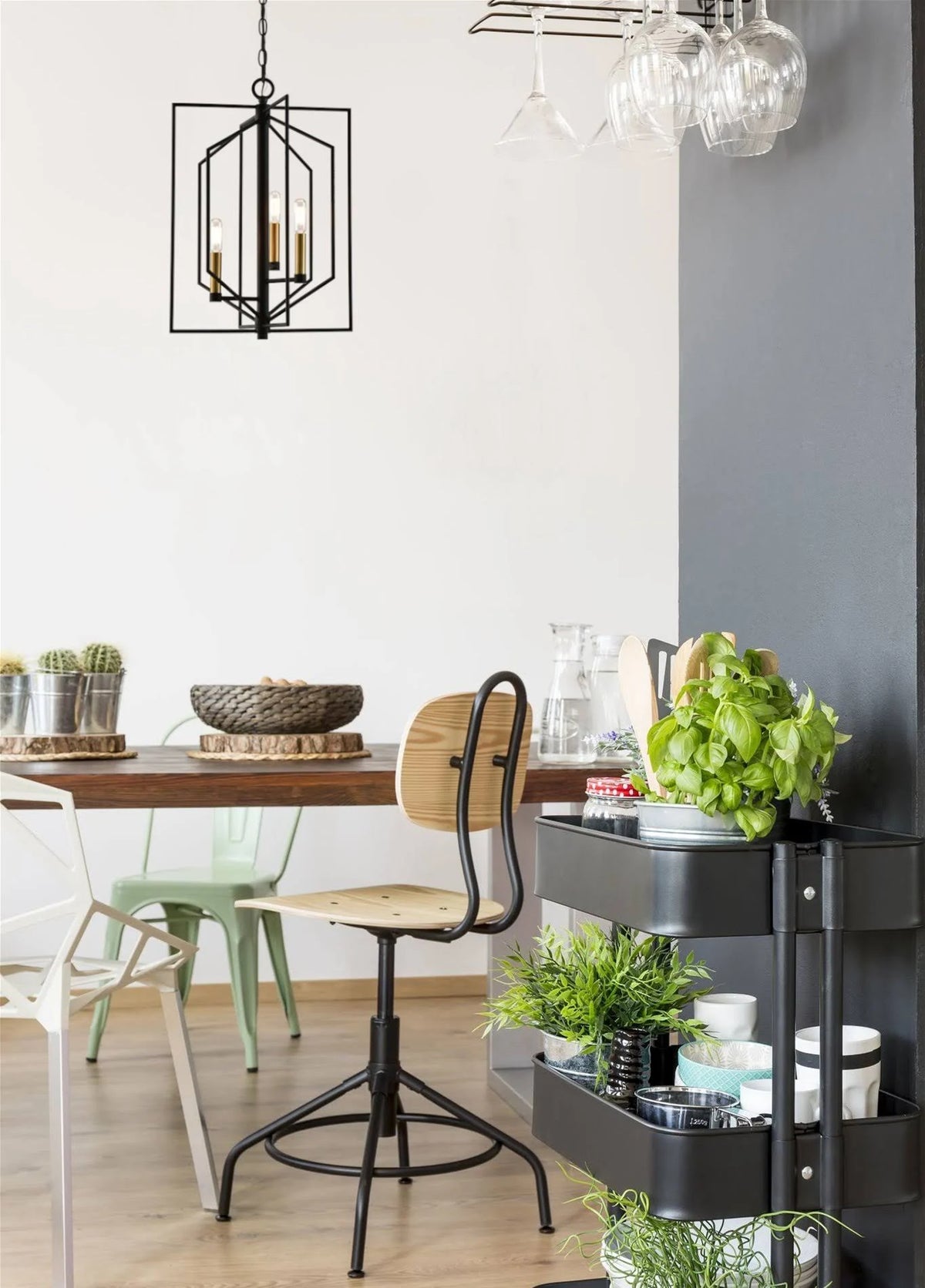 21x22 3-Light Modern Farmhouse Pendant Chandelier R48788