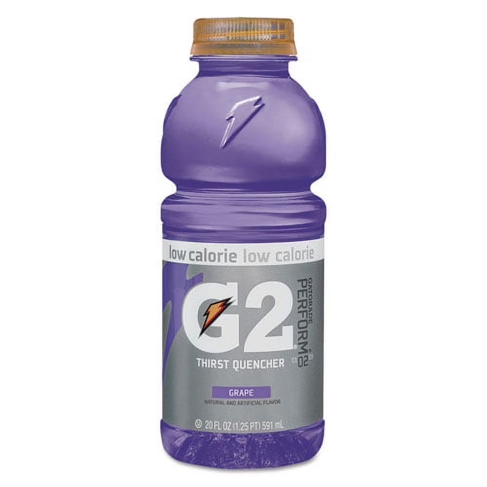 Grape Low-Calorie Thirst Quencher, 20 Oz Bottle, 24/carton, Bundle of 5 Cartons U7052