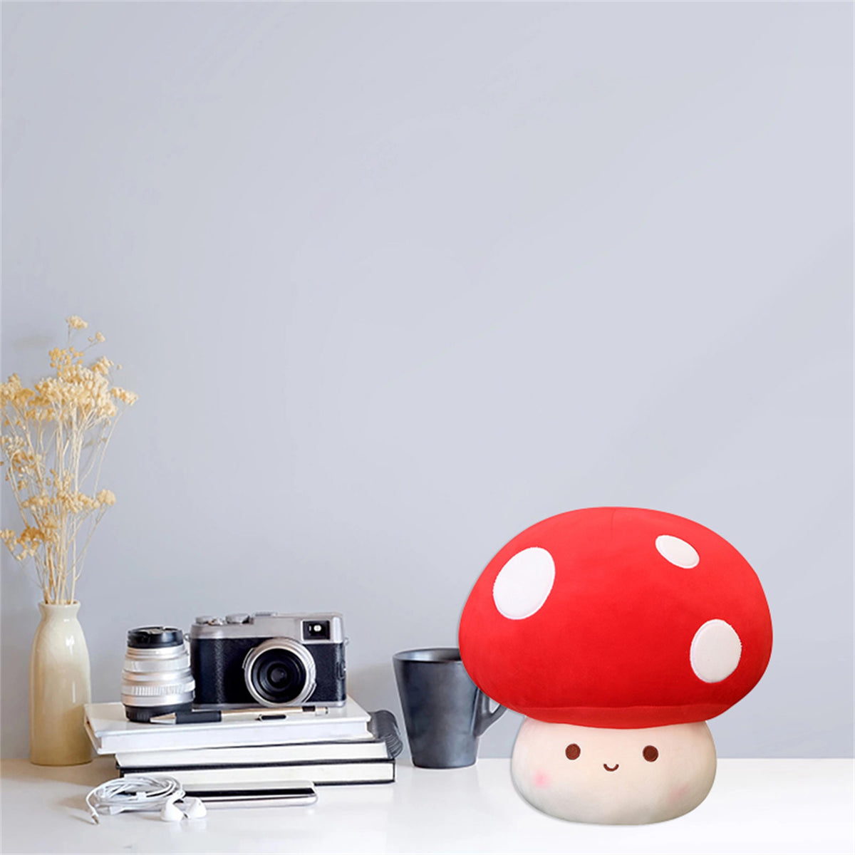 Mushroom Shaped Plush Toy Stuffed Doll H129239