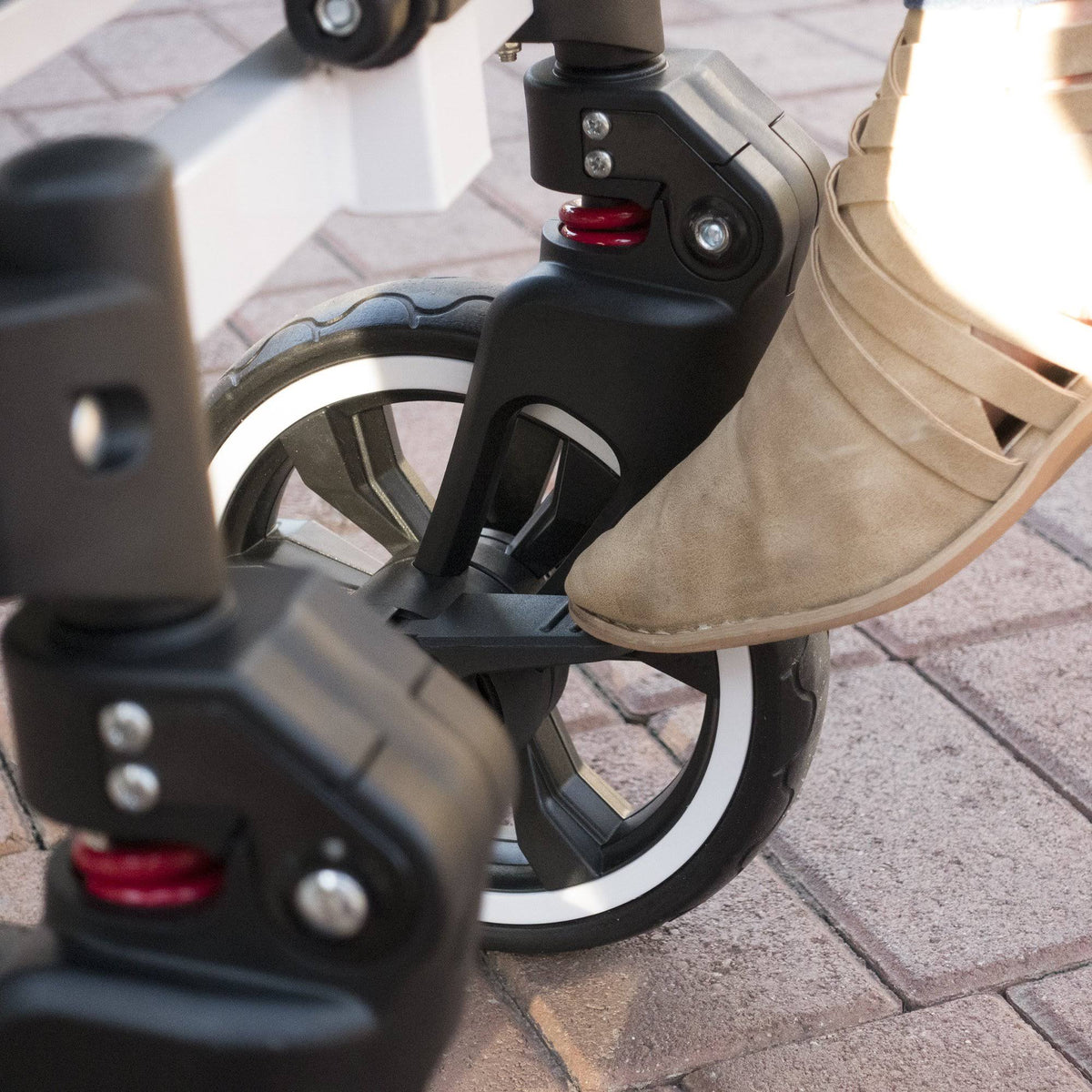 Purple Folding Wagon Stroller with Canopy I326