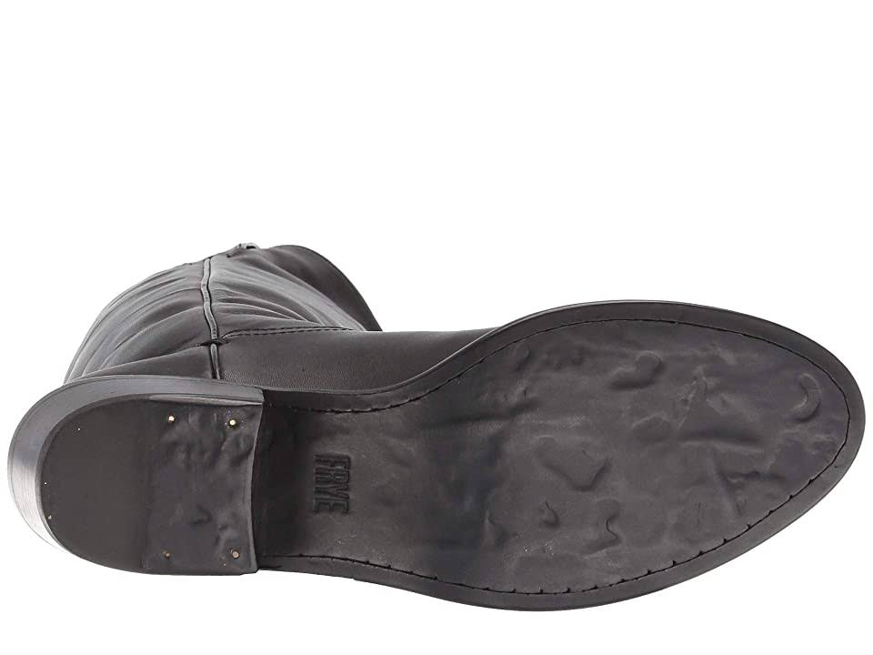 Black Wide Calf Pull On Boots U536