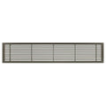Antique Bronze Solid Aluminum Fixed Bar Supply/Return Air Vent Grille N4686