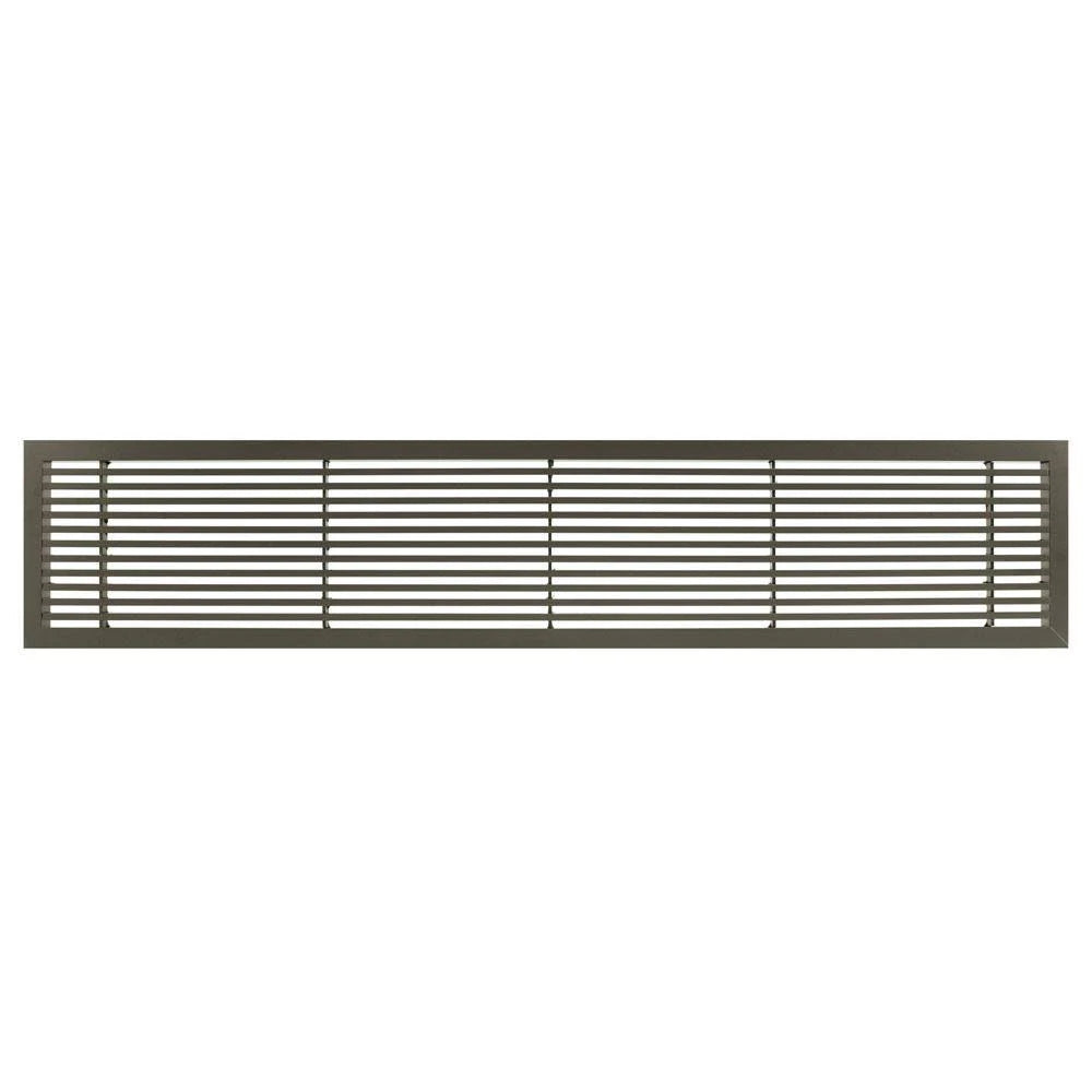Antique Bronze Solid Aluminum Fixed Bar Supply/Return Air Vent Grille N4686