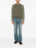 Balmain cargo-pocket panelled sweater