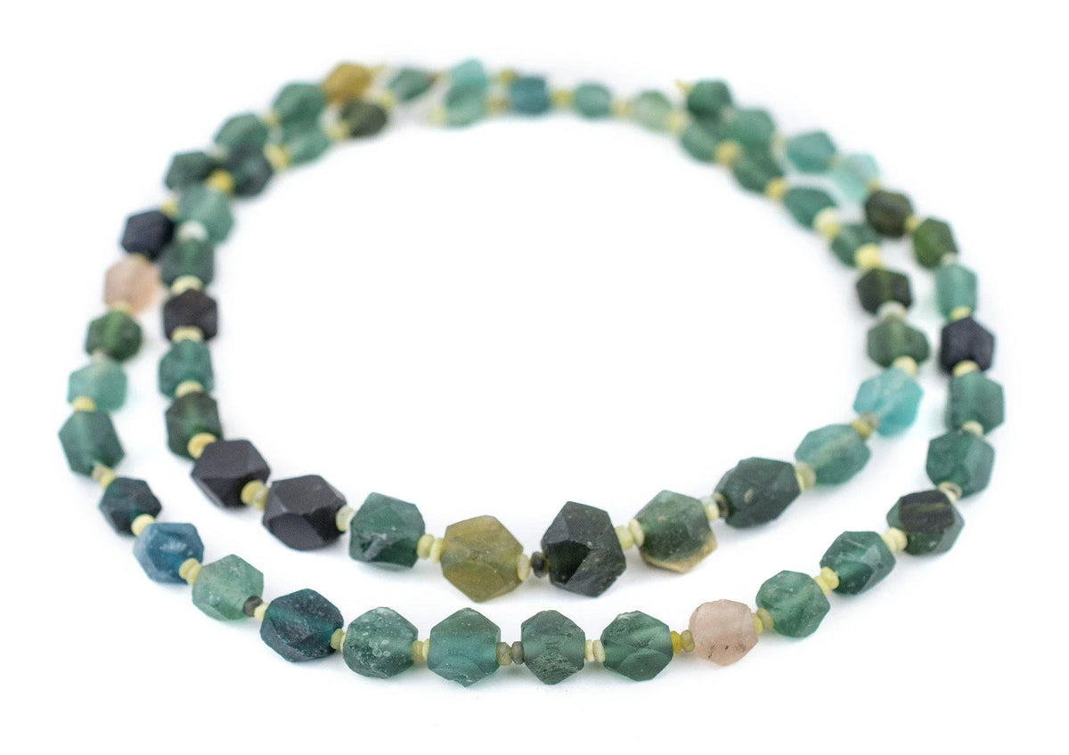Roman Glass Beads for Jewelry Making H8553
