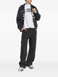 UMBRO plaid-pattern zip-up hoodie