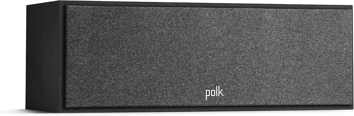 Compact Center Channel Speaker with 1 Terylene Tweeter and Dual 5.25 Woofer, Midnight Black B3861