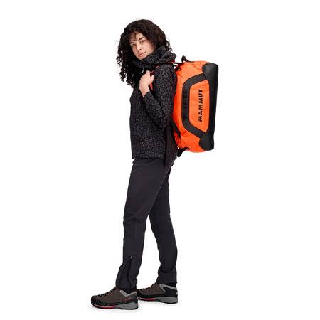 Safety Orange Black 40L Duffel I499783