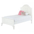 Twin Panel Bed in White V715