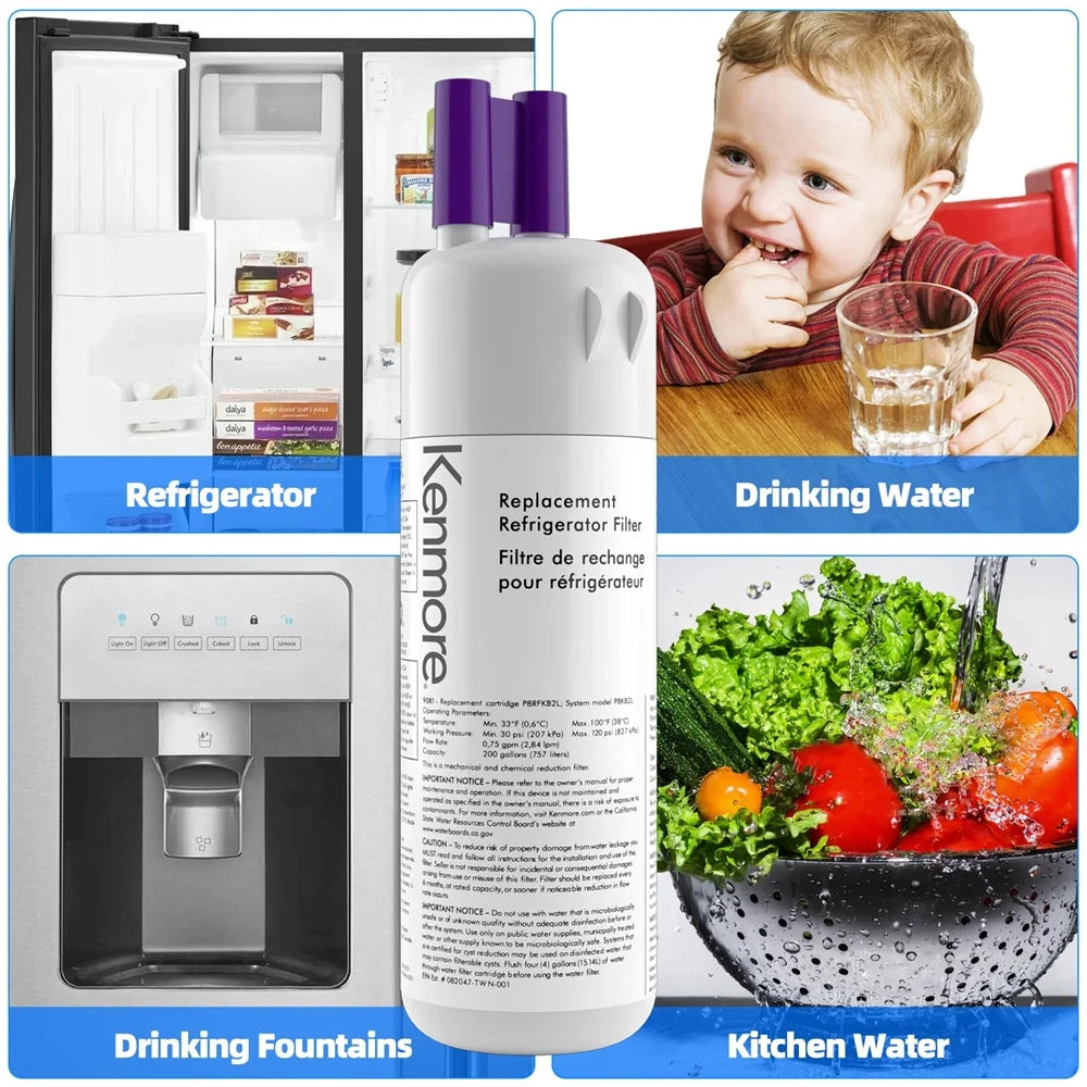 3 Pack Refrigerator Water Filter O92091