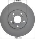 Front Brake Rotor Pack of 2 I27163