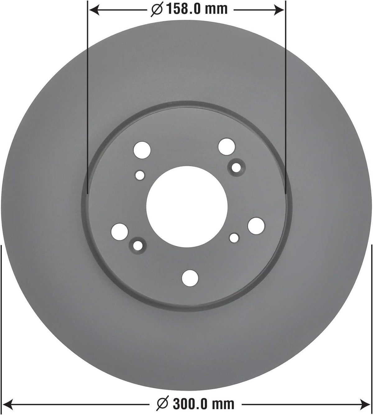 Front Brake Rotor Pack of 2 I27163