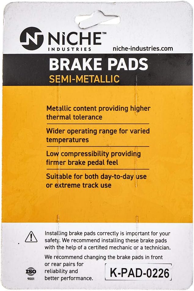 Brake Pad Set Semi-Metallic Pack of 2 R6709
