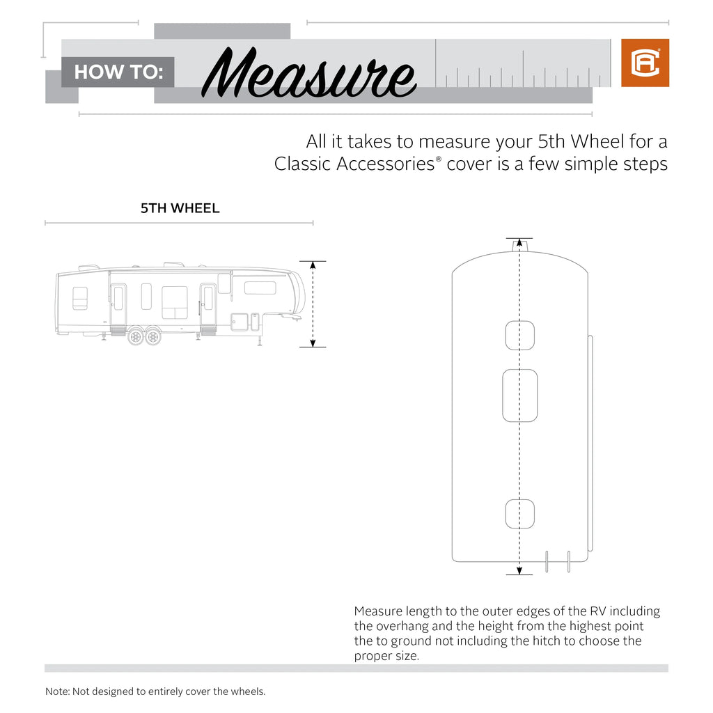 5th Wheel Trailer Cover, 37-41 ft N886094