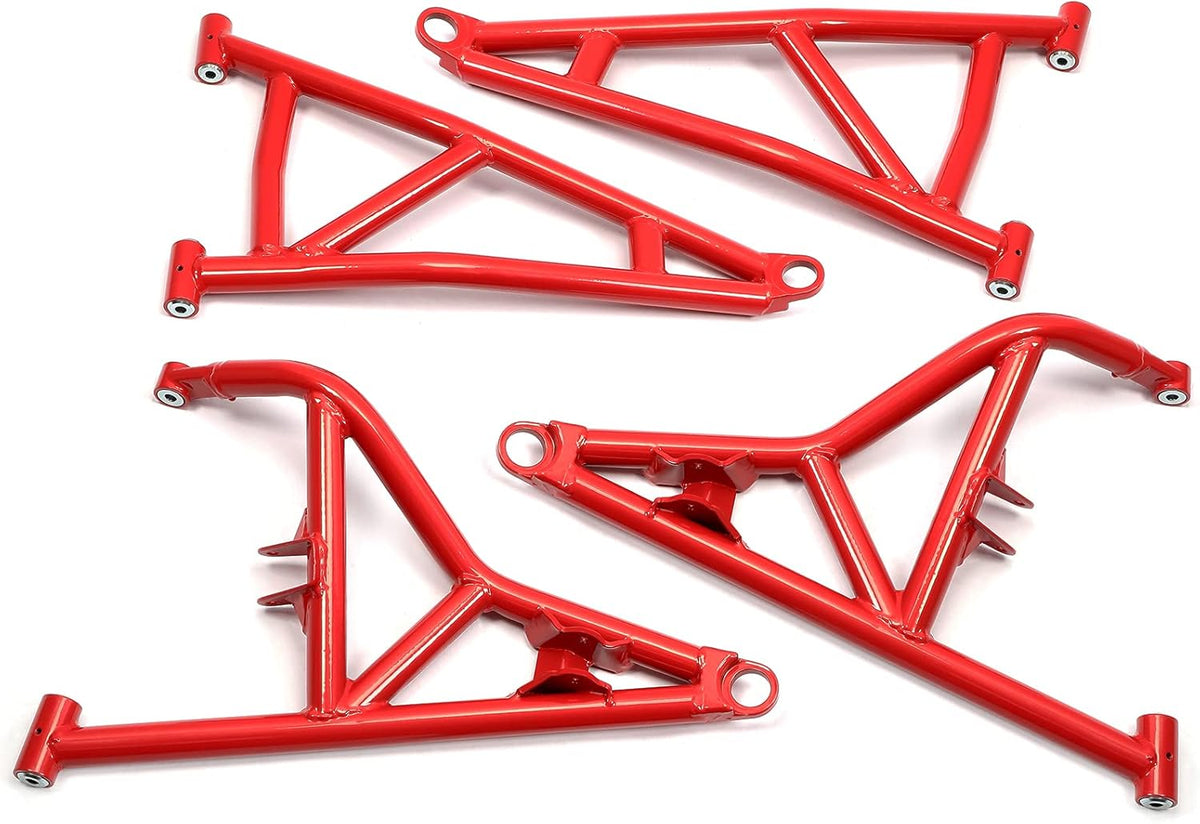 4 A Arms Upper & Lower Rods A-Arms Powder Coated Heavy Duty O5651