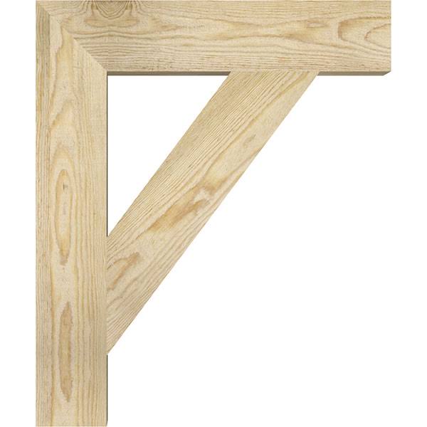 Traditional Block Rough Sawn Douglas Fir Bracket R796497