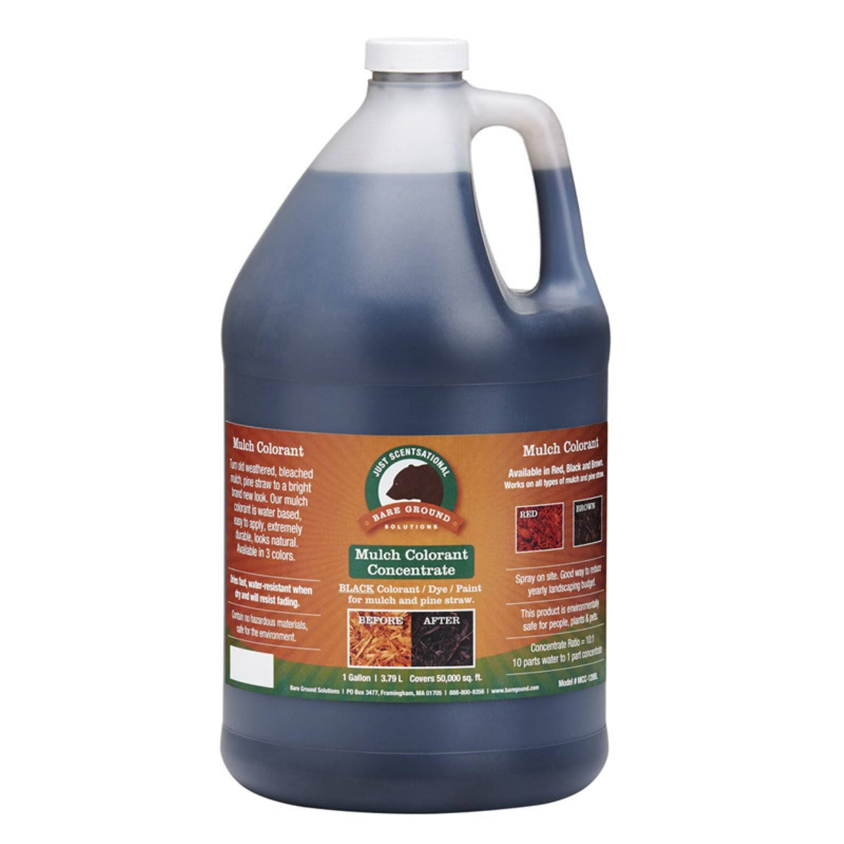 Black Bark Mulch Colorant Concentrate Gallon O3101