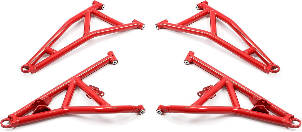 4 A Arms Upper & Lower Rods A-Arms Powder Coated Heavy Duty O5651