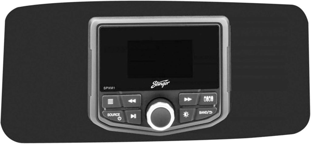 Waterproof Marine Radio with Dash Kit and USB/Aux K6822