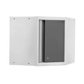 Corner Wall Cabinet, White L862