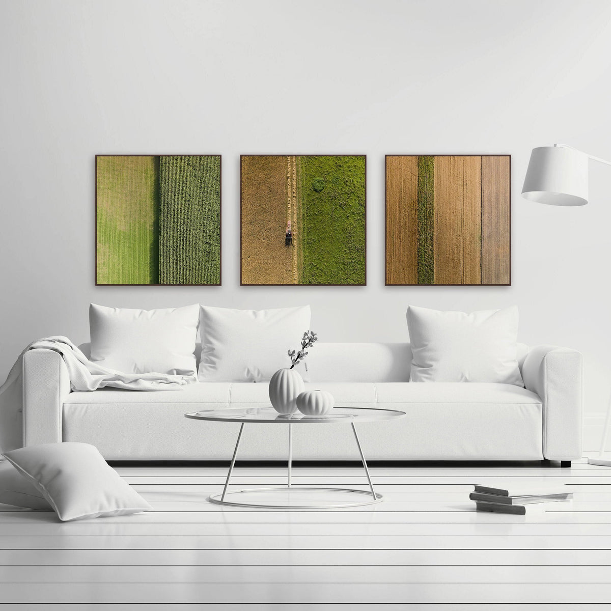 Green Triptych W622