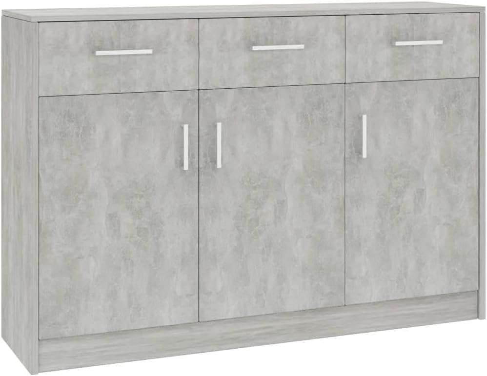 Black Chipboard Sideboard K527326