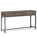Brown Wide Console Table Y2492