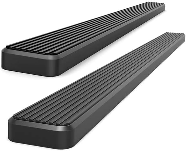 6in Black Running Boards F66563