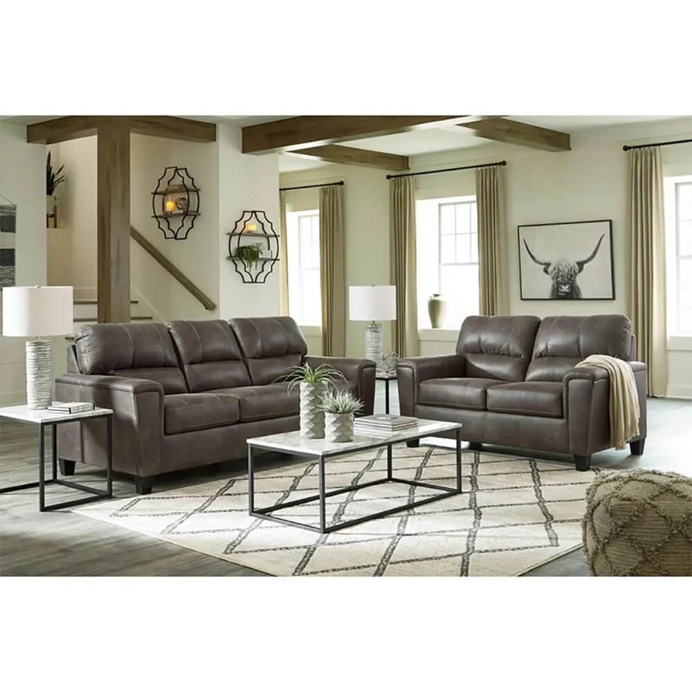 Smoke Loveseat W1152