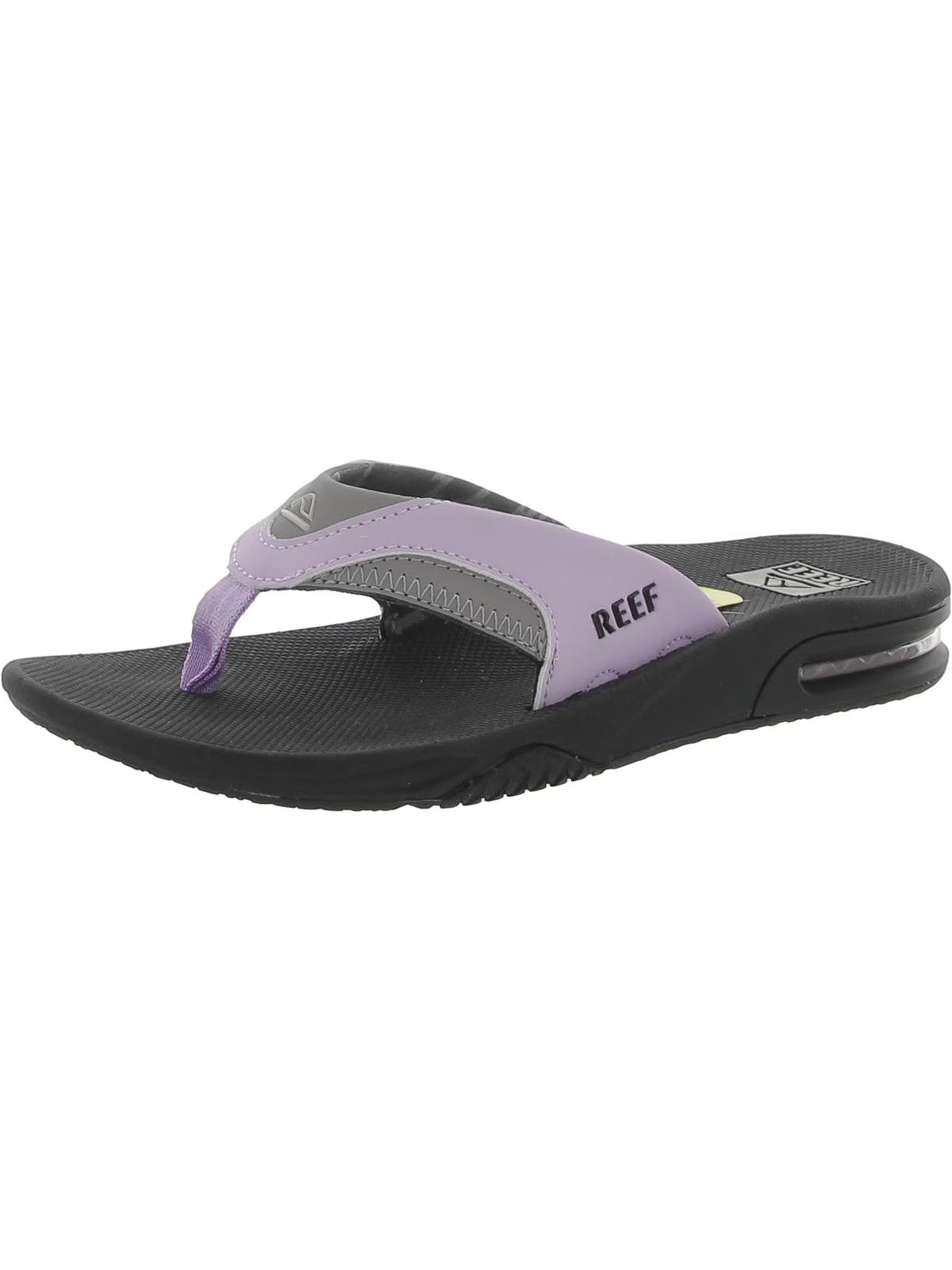 Faux Leather Flip-Flops W708253