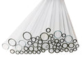 Flint Glass Tubing, Assorted Set of 24 in. Long Tubes L912313