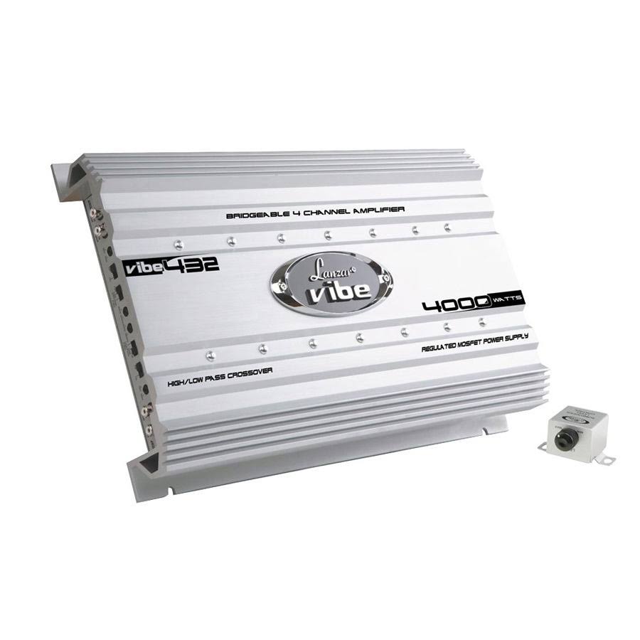 4000 Watt 4 Channel MOSFET Amplifier F7206