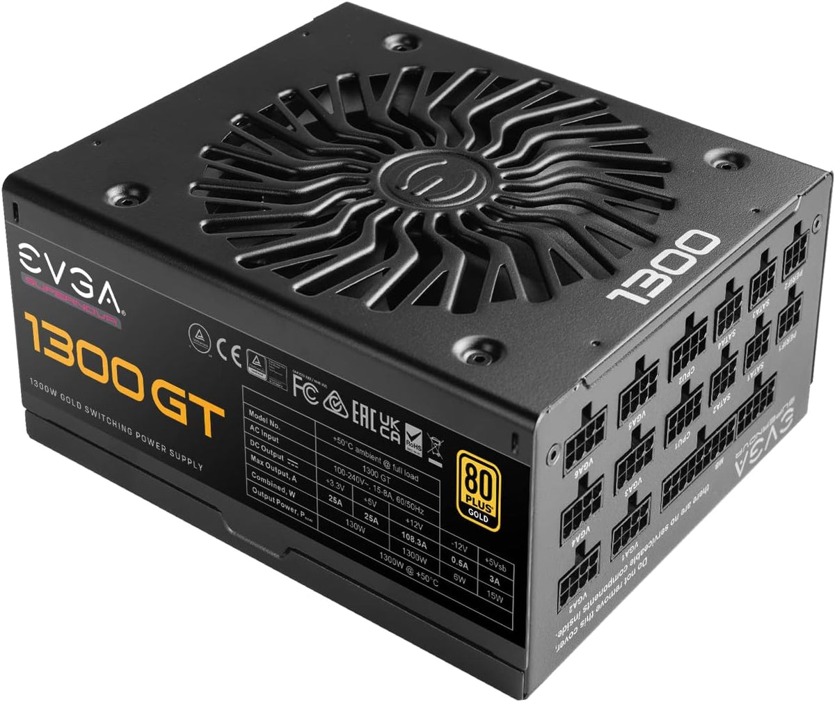 1300W 80 Plus Gold Fully Modular Power Supply H227653