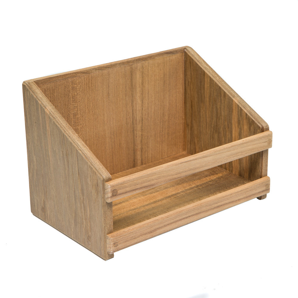 Teak CD Rack T2593