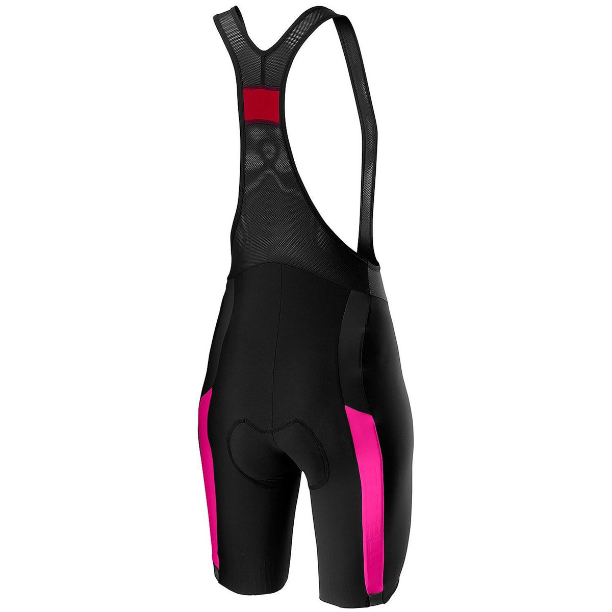 Black/Pink Fluo Bibshort P39997