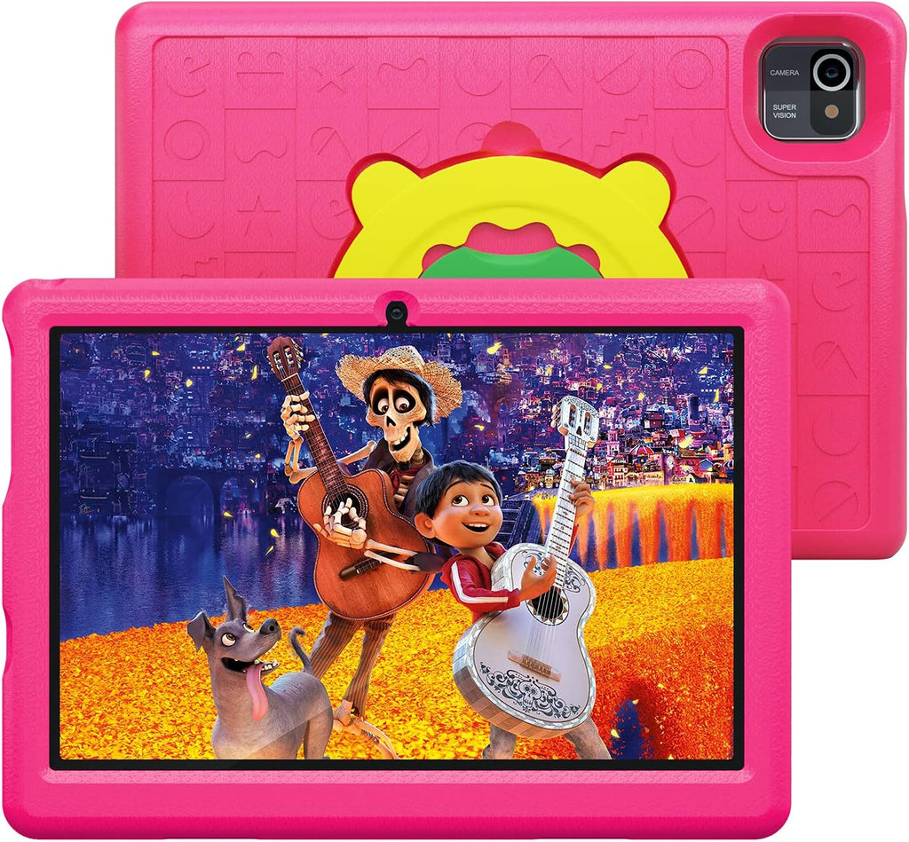 Pink Kids Tablet with Kid-Proof Case D222