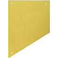 Bright Brass Anodized Aluminum Kick Plate L791007