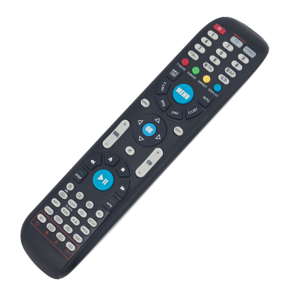 Replaced Remote Control for Furrion Fireplace RV Camper DVD TV O617
