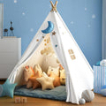 Kids Teepee Tent with Carry Case, Foldable Play Tent B5960