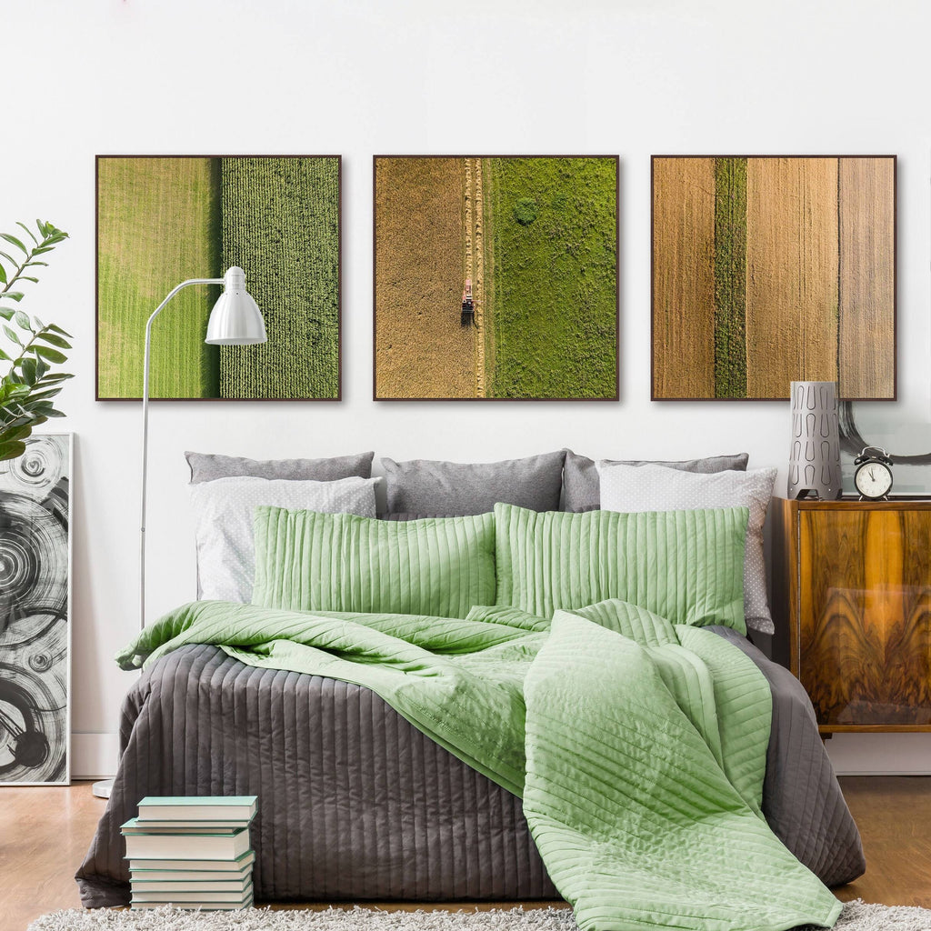 Green Triptych W622