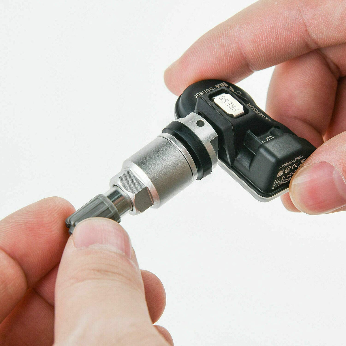 20pcs TPMS Tire Sensor with Battery Tester Dual Frequency Metal Valve Stem Y16908