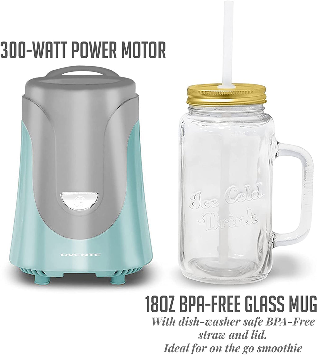 Turquoise Electric Portable Blender N3463
